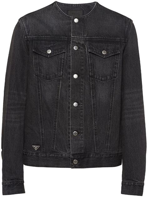 prada jacket.men|prada denim jacket men's.